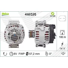 ГЕНЕРАТОР VOLKSWAGEN RTER T6
