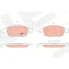 ТОРМОЗНЫЕ КОЛОДКИ CITROEN C4