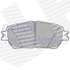 ГАЛЬМІВНІ КОЛОДКИ TOYOTA SIENNA