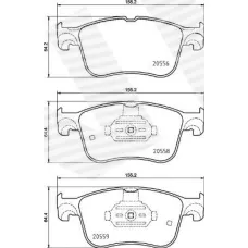 ГАЛЬМІВНІ КОЛОДКИ FORD KUGA