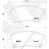 ТОРМОЗНЫЕ КОЛОДКИ HYUNDAI ACCENT