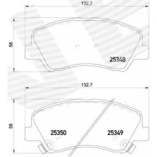 ТОРМОЗНЫЕ КОЛОДКИ HYUNDAI ACCENT