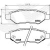 ТОРМОЗНЫЕ КОЛОДКИ FORD KUGA