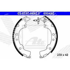 КОМПЛЕКТ ТОРМОЗНЫХ КОЛОДОК DAIHATSU TERIOS