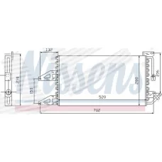 КОНДЕНСЕР LANCIA YPSILON (840A)