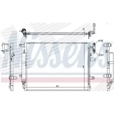 КОНДЕНСЕР LAND ROVER RANGE ROVER (LM)