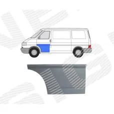 ЖЕЛЕЗО ДВЕРИ VOLKSWAGEN RTER T5