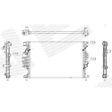 РАДИАТОР FORD S-MAX