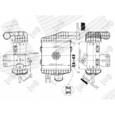 ИНТЕРКУЛЕР KIA SPORTAGE (SL)