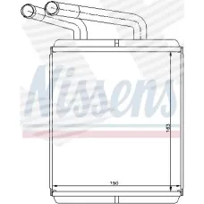 РАДИАТОР ОБОГРЕВА САЛОНА HYUNDAI H100