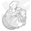 ВЕНТИЛЯТОР ОТОПИТЕЛЯ PEUGEOT EXPERT
