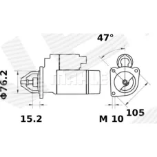 СТАРТЕР FORD FIESTA I