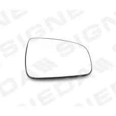 СТЕКЛО ЗЕРКАЛА ЗАДНЕГО ВИДА RENAULT LOGAN (SD)
