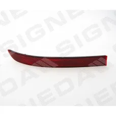 ВІДБИВАЧ В ЗАДНІЙ БАМПЕР VOLKSWAGEN 07 - 10
