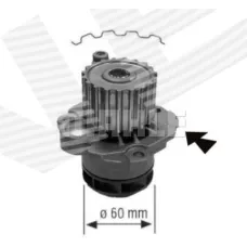 ВОДЯНИЙ НАСОС VOLKSWAGEN B (VI)