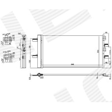 РАДИАТОР КОНДИЦИОНЕРА MINI COUNTRYMAN (F60)