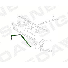 ПЕРЕДНЯЯ РАМА BMW 8 (G14/G15/G16)