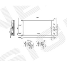 РАДИАТОР КОНДИЦИОНЕРА MINI COUNTRYMAN (F60)