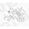 КРЕПЛЕНИЕ БАМПЕРА MERCEDES BENZ (R-KL W251)