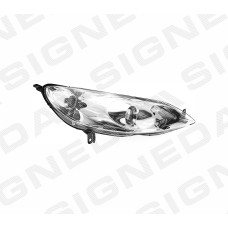 ПЕРЕДНЯЯ ФАРА PEUGEOT 407